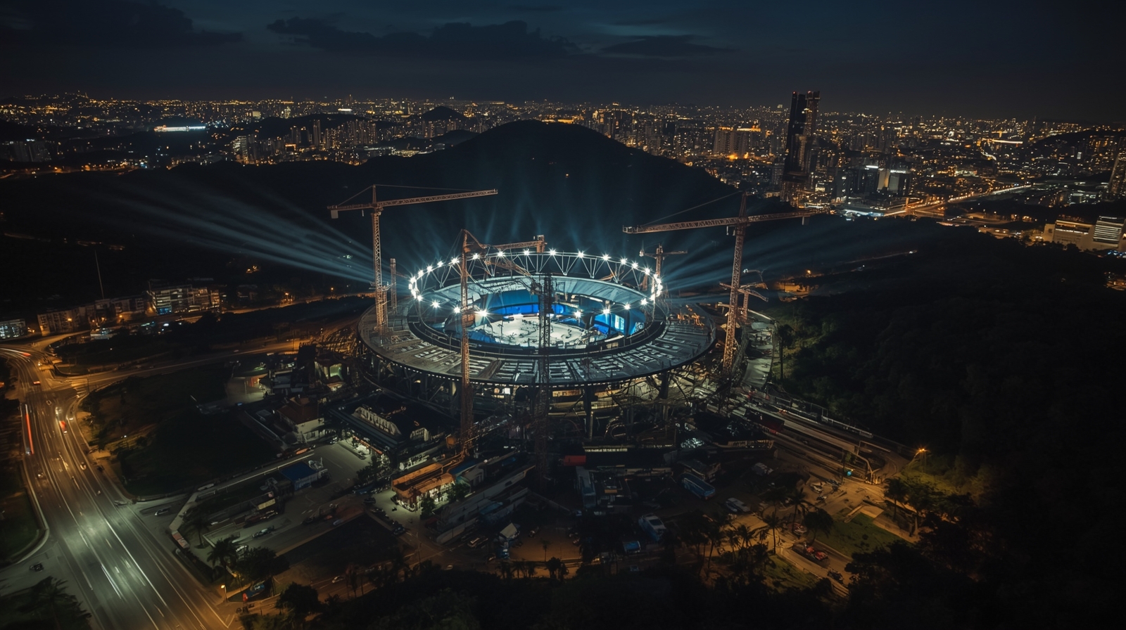 Lucid Realism Cinematic timelapse of shadows racing across a l 1 - D-Log