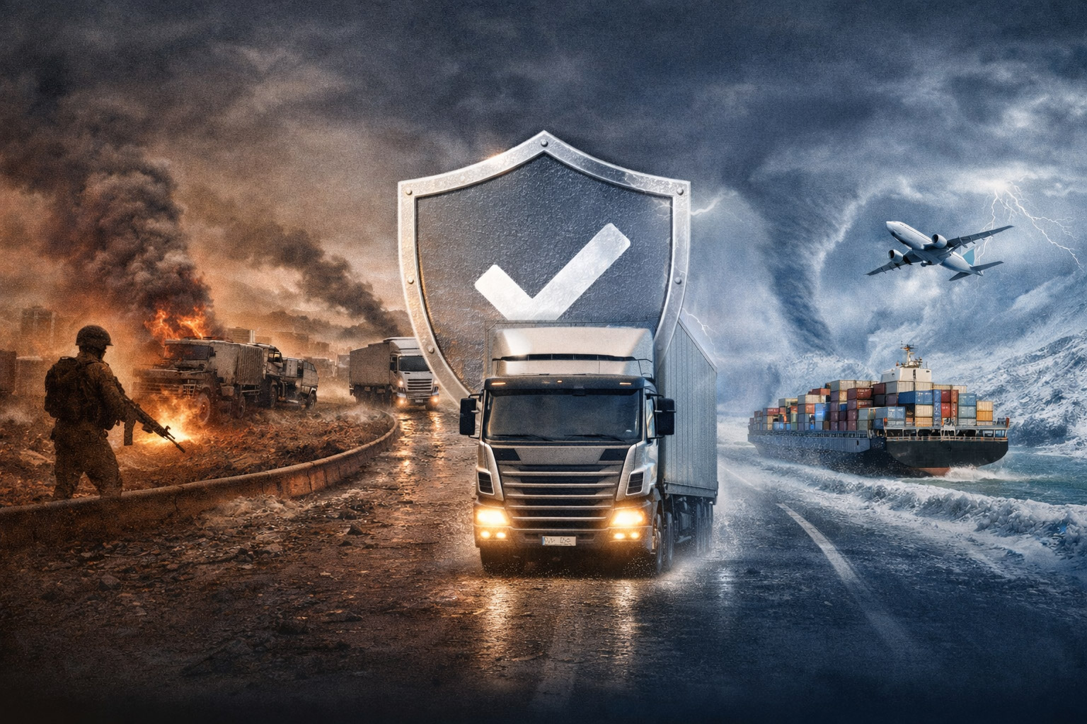 Rotas em Conflitos Garanta seu seguro de cargas - D-Log